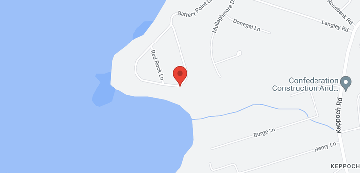 map of 80 BATTERY POINT Drive